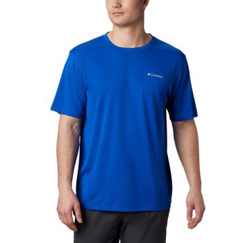 Columbia Muške Majice - Zero Rules Short Sleeve Tamno Plave | SMNT-81795